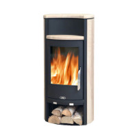 Печь-камин Pori 5 с верхней плитой - бразильский песчаник (ABX)