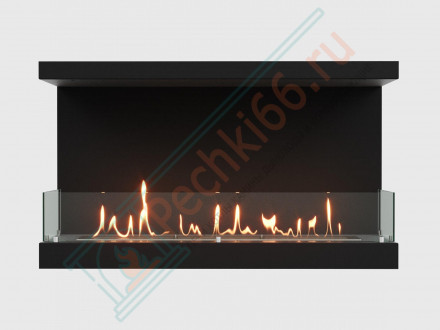 Встраиваемый биокамин Lux Fire Фронтальный 1100 M