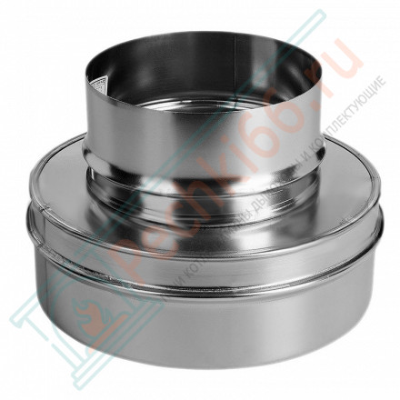 Переход моно-термо (НЕРЖ-321/0,8-НЕРЖ-439/0,5) d-130/210 (Дымок-Lux)