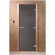 Стеклянная дверь для бани "Сумерки" графит 2000х800 (DoorWood) в Перми