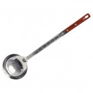 Половник для казана средний (10-25 л.) с деревянной ручкой 46.5 см