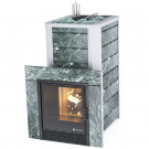 Печь для бани Ялта-35 змеевик (ИзиСтим)