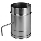 Задвижка без изол (НЕРЖ-321/0,8) d-120 (Дымок-Lux) Задвижка без изол (НЕРЖ-321/0,8) d-120 (Дымок-Lux)