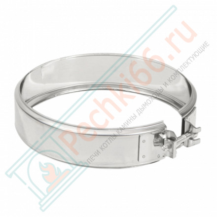 Хомут трубный на болте-ФР (304-0,5) d-180/280 (ТиС Стандарт)