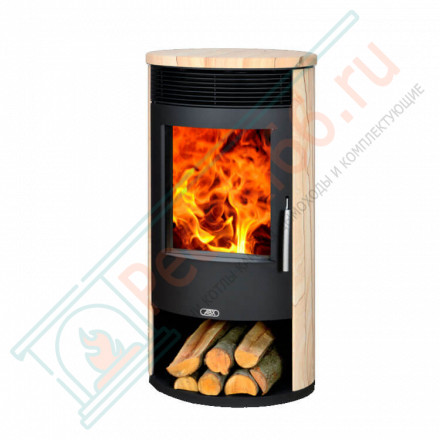 Печь-камин Tartu 5 с верхней плитой - бразильский песчаник (ABX)