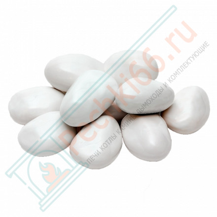 Набор керамических камней L, белые (Lux Fire)