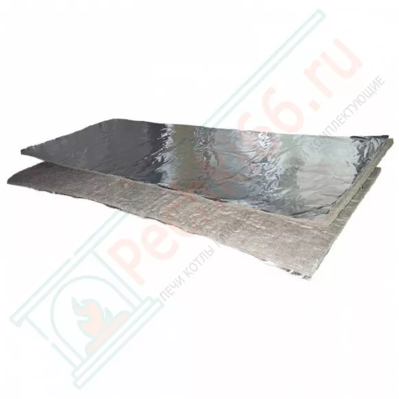 Базальтоволокнистый теплоизоляционный материал БВТМ-К, картон с фольгой, 1250*600*5 мм (Тизол) в Перми