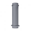 Чугунная ВЕРХНЯЯ труба для шибера 130/500мм (ТехноЛит)