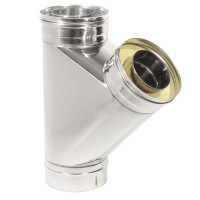 Тройник Термо 45° ТРТ-Р (316-0.5/304) d-100/160 (ТиС Промо)