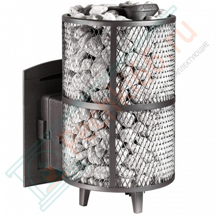 Газовая печь для бани Атмосфера L сетка нержавейка, горелка УГ-САБК-АБ (ProMetall)