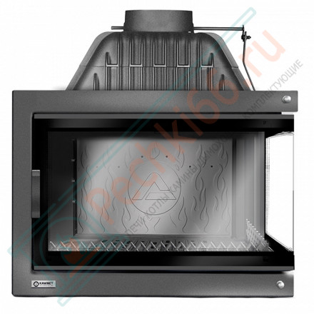 Чугунная топка W17 PB Decor Eko, с правым стеклом 16.1 kW (Kaw-Met)