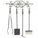 Каминный набор кованый N150S (Везувий)