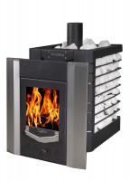 Печь для бани № 07МС с сеткой для камней (Тройка)
