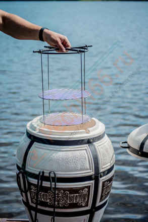 Этажерка двухъярусная, диаметр 220 мм (ТехноКерамика)