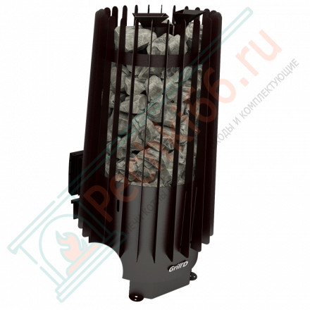 Печь для бани Cometa Vega 180 long black Pro (Grill’D)