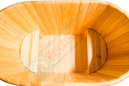 Купель кедровая овальная 69х105х95 (НКЗ)