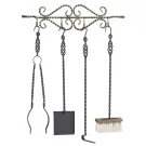 Каминный набор кованый N150B (Везувий)