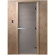 Дверь стеклянная для бани, сатин матовый, 2000х800 (DoorWood) в Перми