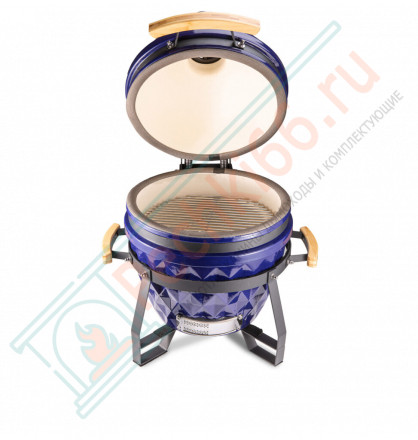 Керамический гриль Diamond Egg S синий