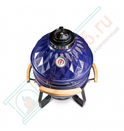 Керамический гриль Diamond Egg S синий