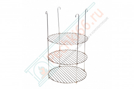 Этажерка трехъярусная, диаметр 280 мм (ТехноКерамика)