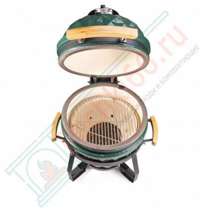 Керамический гриль Diamond Egg S зеленый