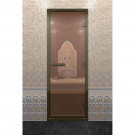 Стеклянная дверь DoorWood «Хамам бронза» в бронзовом профиле 2000х900 (по коробке) Стеклянная дверь DoorWood «Хамам бронза» в бронзовом профиле 2000х900 (по коробке)