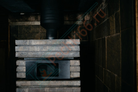 Дровяная банная печь Grill'D Shaman Long (4 каменки)