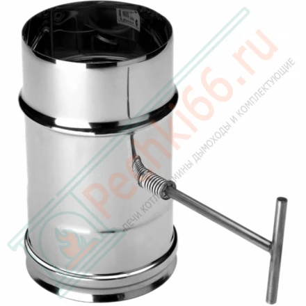 Задвижка L=350 (AISI-321/0,8мм) d-300 (Вулкан)