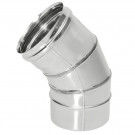 Отвод моно 45° ОМ-Р (304-0.8) d-115 (ТиС Стандарт) Отвод моно 45° ОМ-Р (304-0.8) d-115 (ТиС Стандарт)