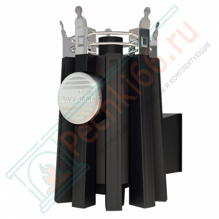 Банная печь Августа стронг с панорамным стеклом (Добросталь)