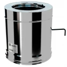 Сэндвич-шибер L=270 (AISI-316L/0,8-AISI-304/0,5) d-150/250 (Craft-HF-50B)