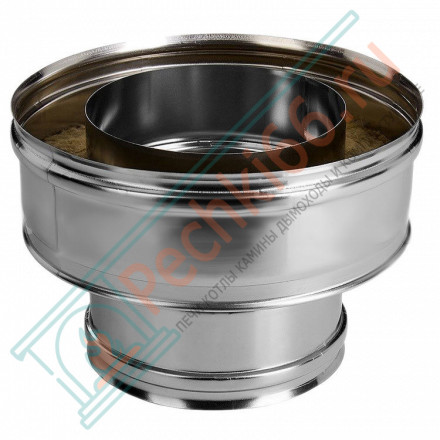 Переход термо-моно (НЕРЖ-321/0,5-НЕРЖ-439/0,5) d-200/280 (Дымок-Lux)