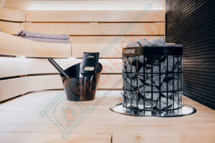 Электрическая печь Cilindro PC70E Black Steel (Harvia)