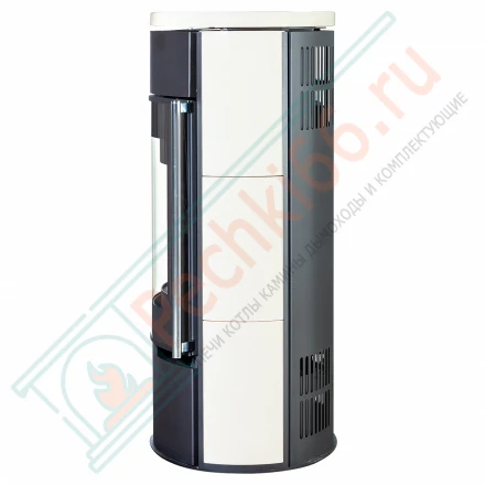 Печь-камин Торонто майолика кремовая (ЭкоКамин)