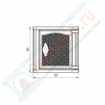 Дверца прочистная «Артика» (Prometall)