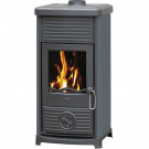 Чугунная печь-камин Maestral N, серо-синяя (Plamen) Чугунная печь-камин Maestral N, серо-синяя (Plamen)