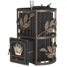 Чугунная печь для бани Эверест 24 закрытая каменка (281) (Everest)