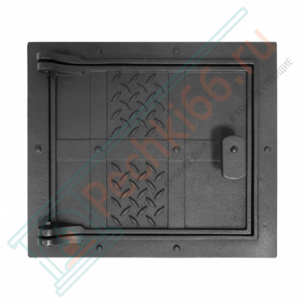 Дверка топочная ДТУ-3Д "Лофт" уплотненная, окрашенная (Рубцовск-Литком)