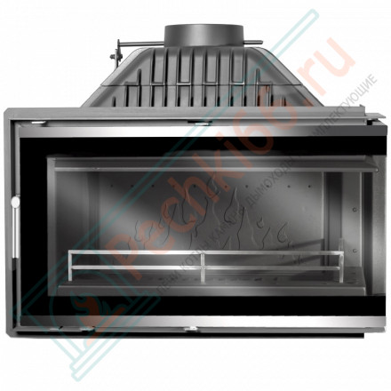 Чугунная топка W16 PB, с правым стеклом, 14,7 kW (Kaw-Met)