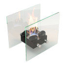 Биокамин Лондон M, чёрный (LuxFire) Биокамин Лондон M, чёрный (LuxFire)