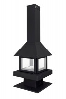 Камин Эклипс островной 4D (ЭкоКамин) Камин Эклипс островной 4D (ЭкоКамин)