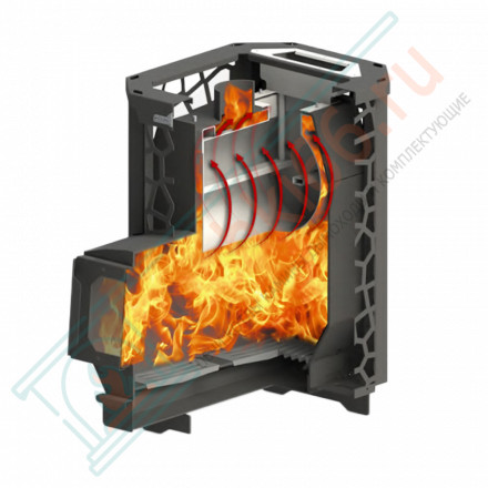 Печь для бани Hard 20M Саванна Панорама (Сталь-Мастер)