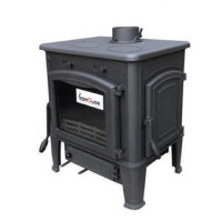 Чугунная печь-камин HERMES COOK, SIDE DOOR (Ferguss) до 250 м3