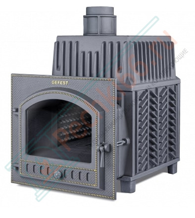 Чугунная печь для бани Гром 50 (П) (ТехноЛит)
