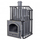 Чугунная печь для бани Гром Ураган 30 (П) (ТехноЛит)