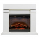 Каминокомплект Lindos - Алебастр (Высота 985мм) с очагом Symphony 26'' DF2608-INT