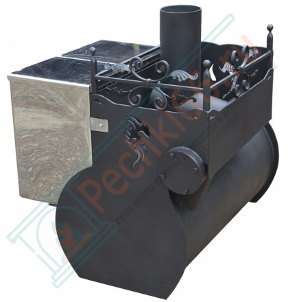 Банная печь Горыныч 3 со стеклом, под бак 100 л (ТермоСфера)