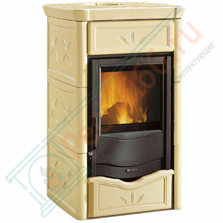 Печь-камин Nicoletta, цвет кремовый (La Nordica)