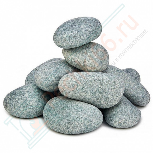 Камень для бани Жадеит шлифованный мини, м/р Хакасия (коробка), 10 кг в Перми